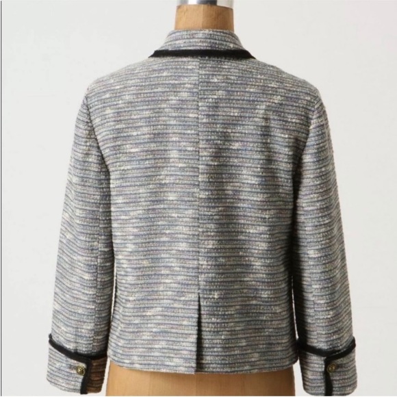 Anthropologie Coquille Today’s Special Double Breasted Blazer Size 12 - Picture 16 of 16